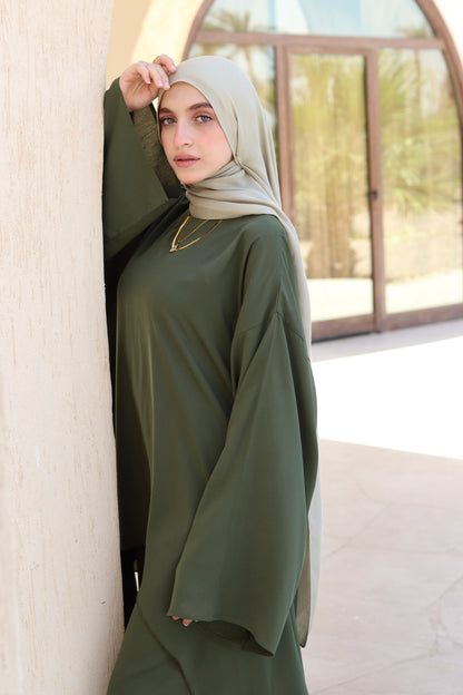 Laiana Blouse In Olive-Green