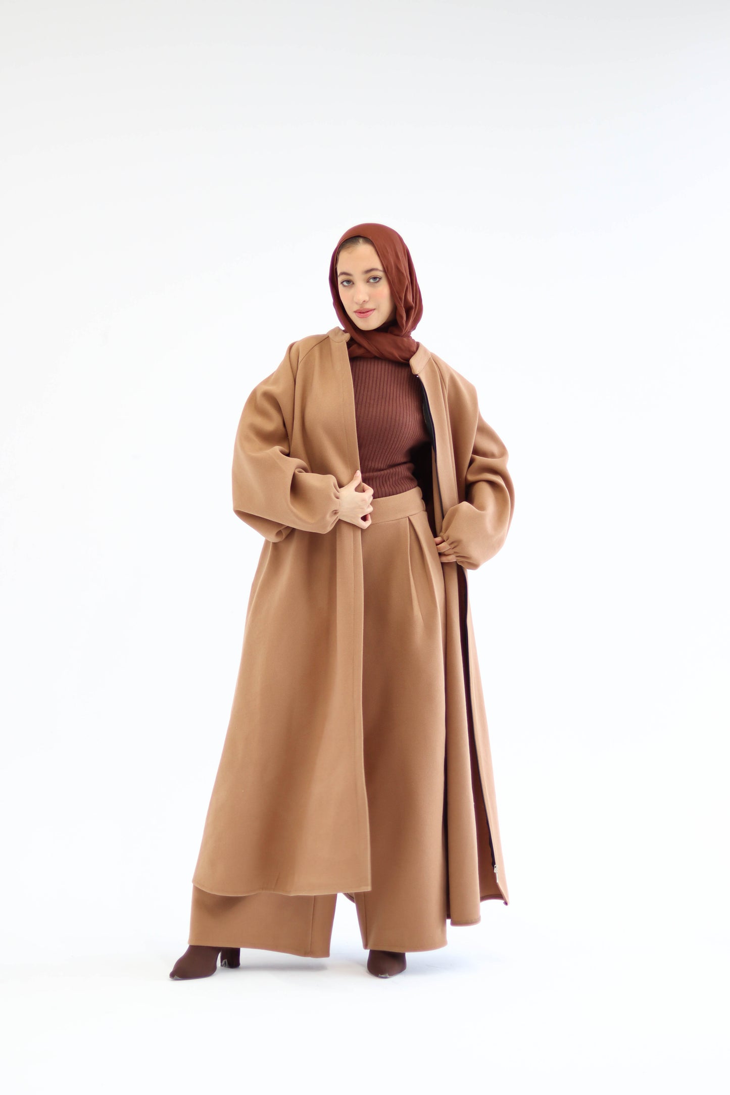 Tianna Coat|Pants In Cafe