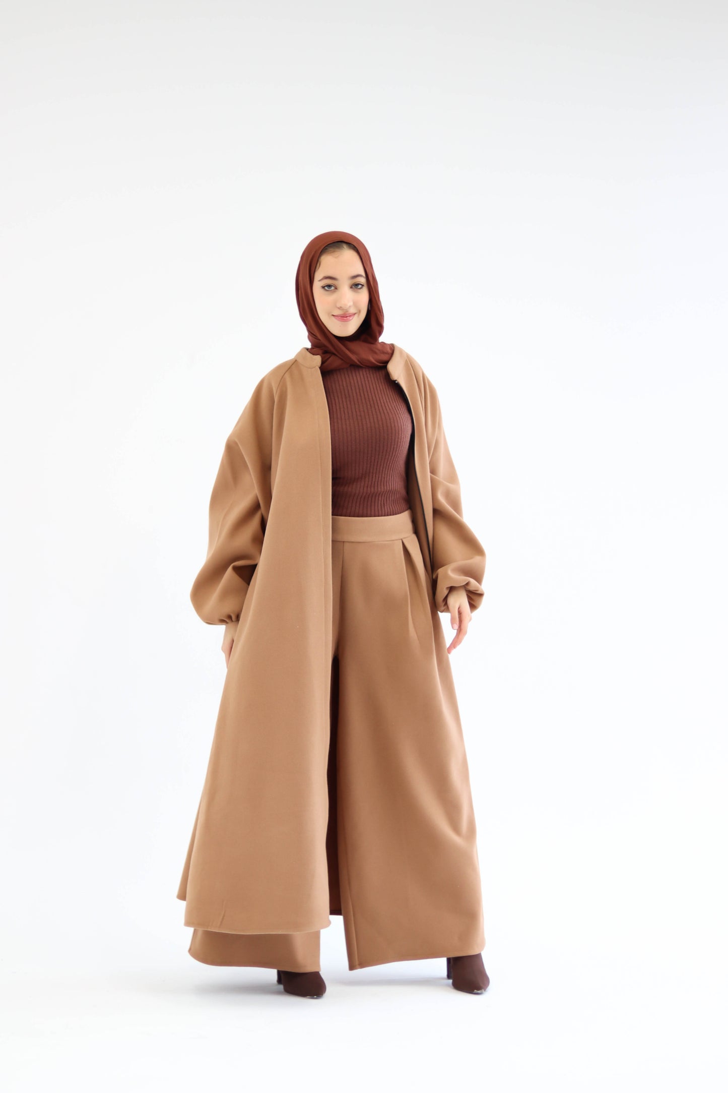 Tianna Coat|Pants In Cafe