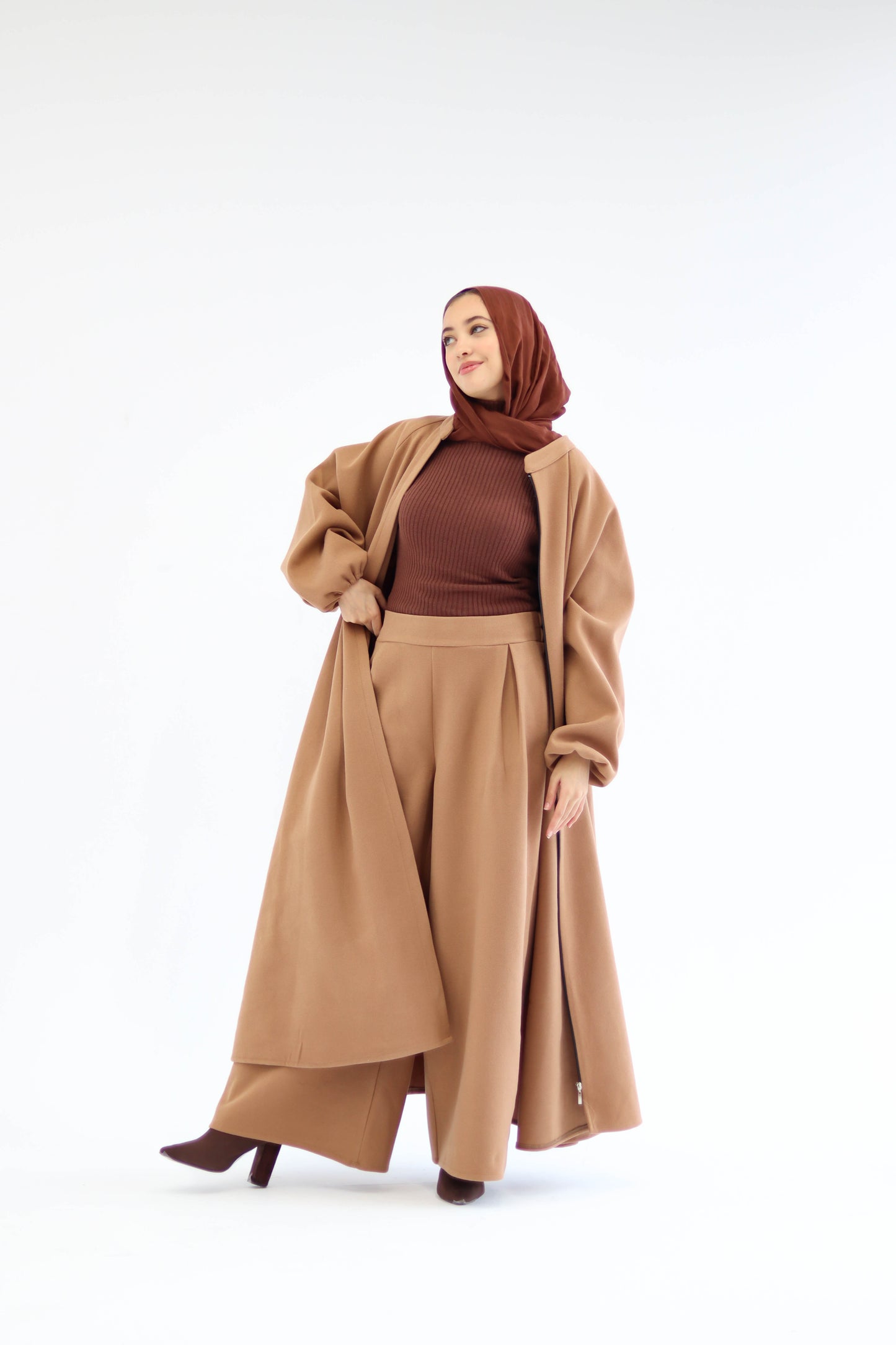 Tianna Coat|Pants In Cafe