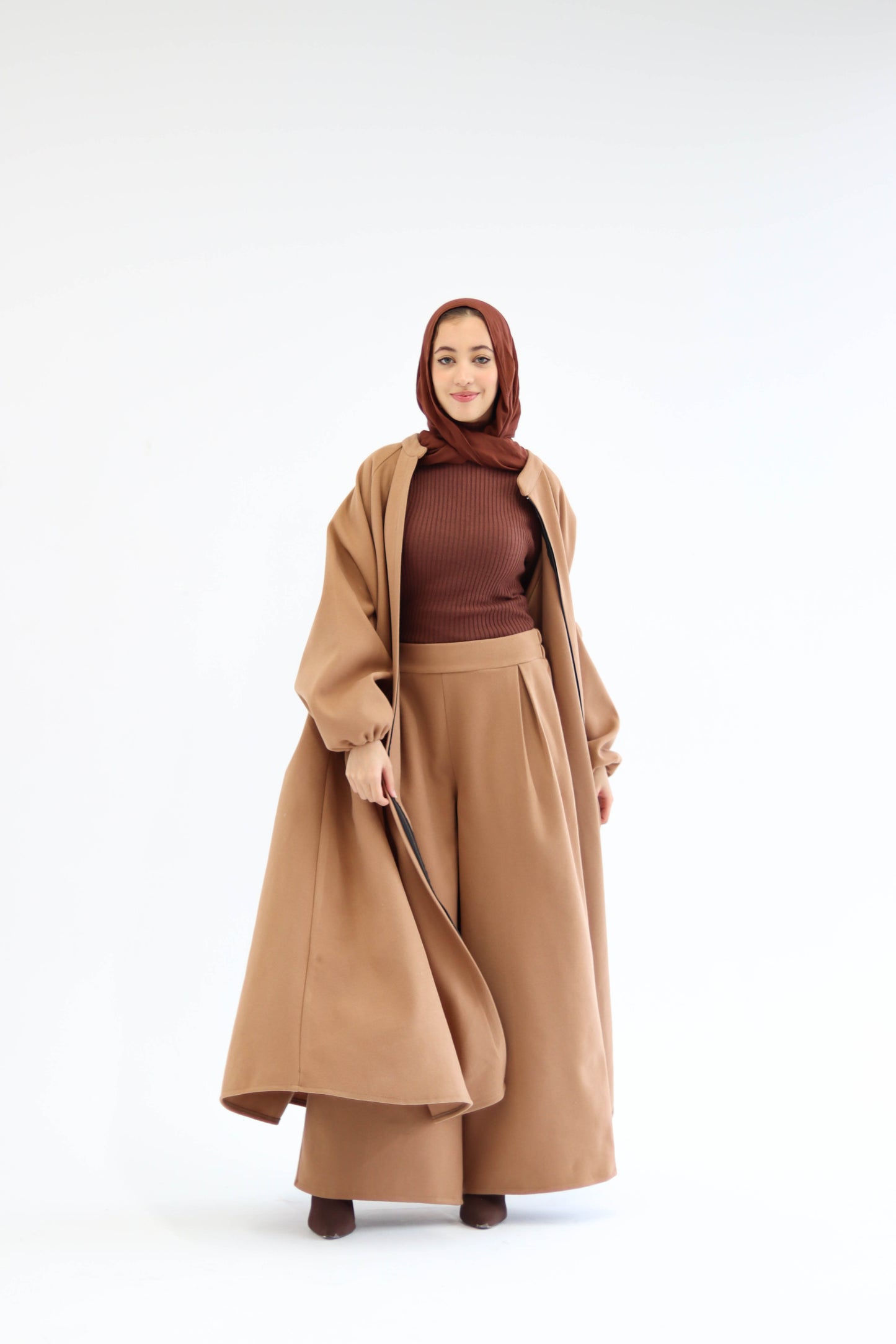 Tianna Coat|Pants In Cafe