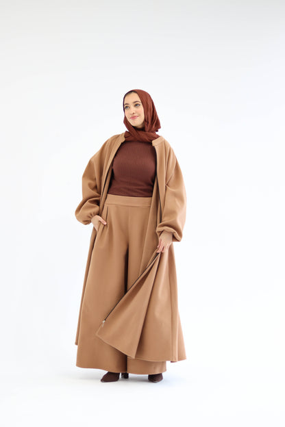 Tianna Coat|Pants In Cafe