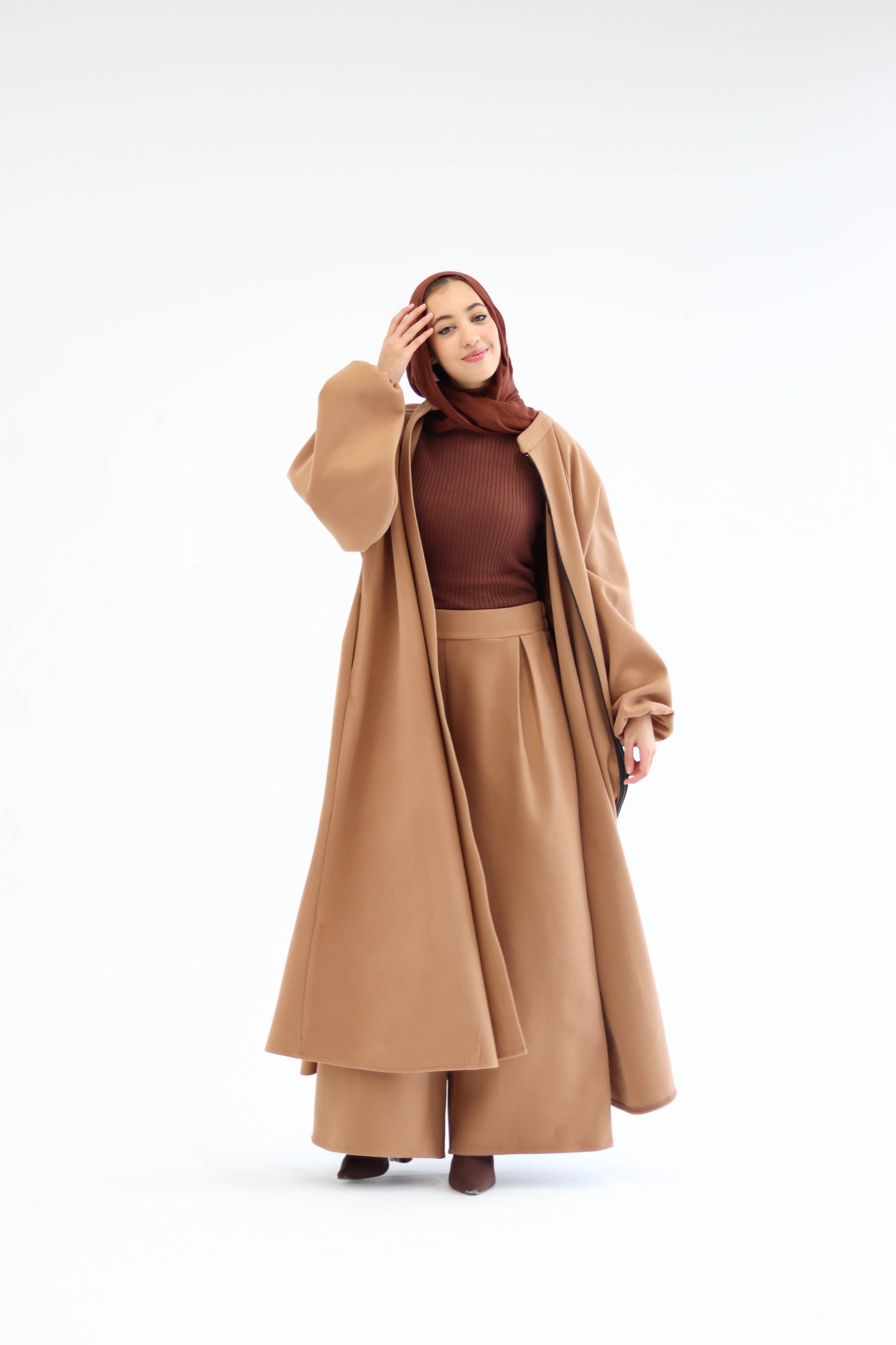 Tianna Coat|Pants In Cafe