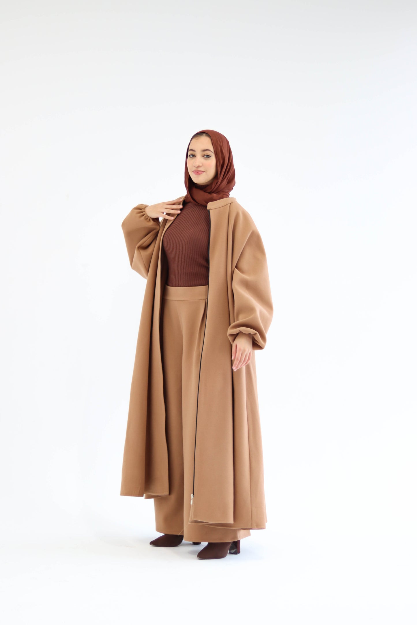 Tianna Coat|Pants In Cafe