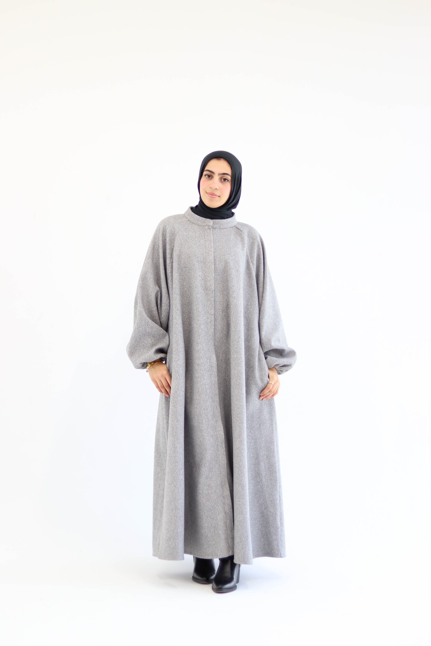 Tianna Coat|Skirt In Grey