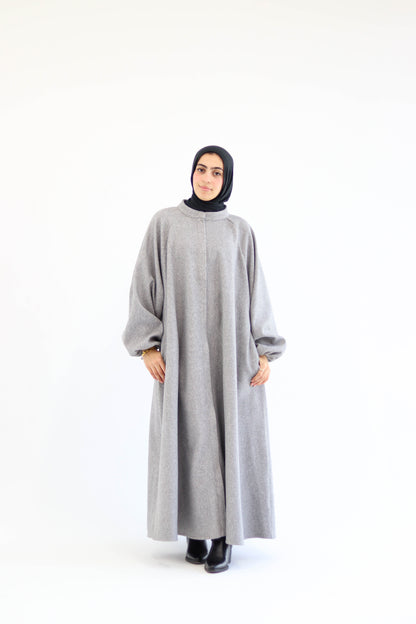 Tianna Coat|Skirt In Grey