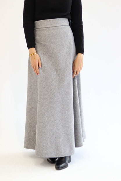 Tianna Coat|Skirt In Grey