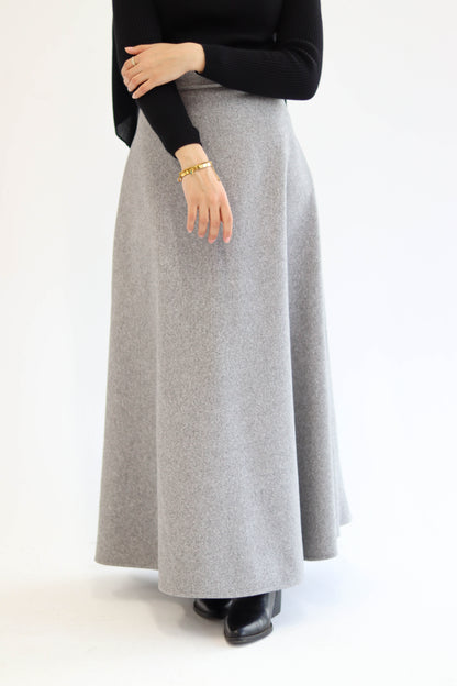 Tianna Coat|Skirt In Grey