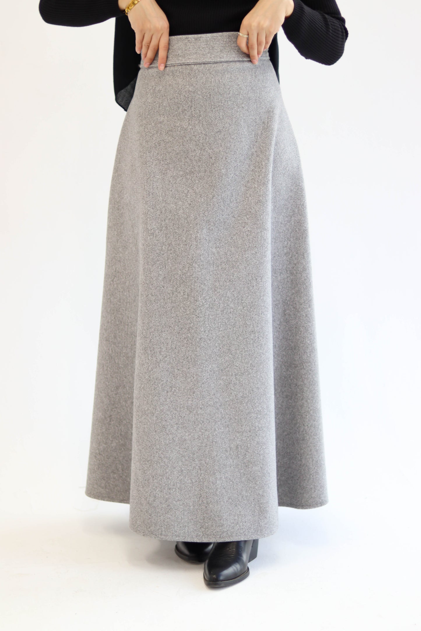 Tianna Coat|Skirt In Grey