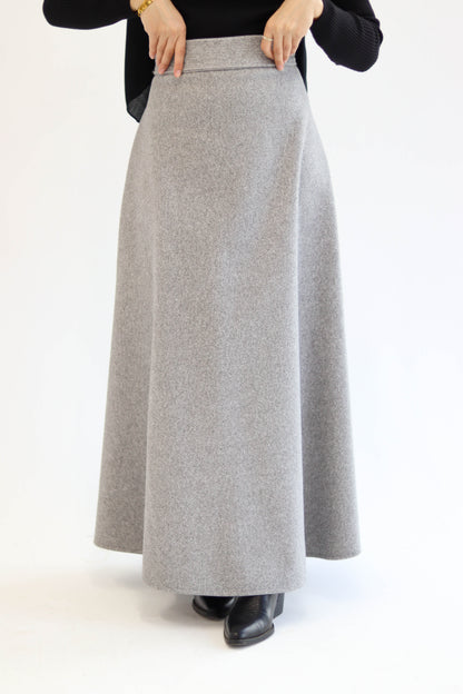 Tianna Coat|Skirt In Grey