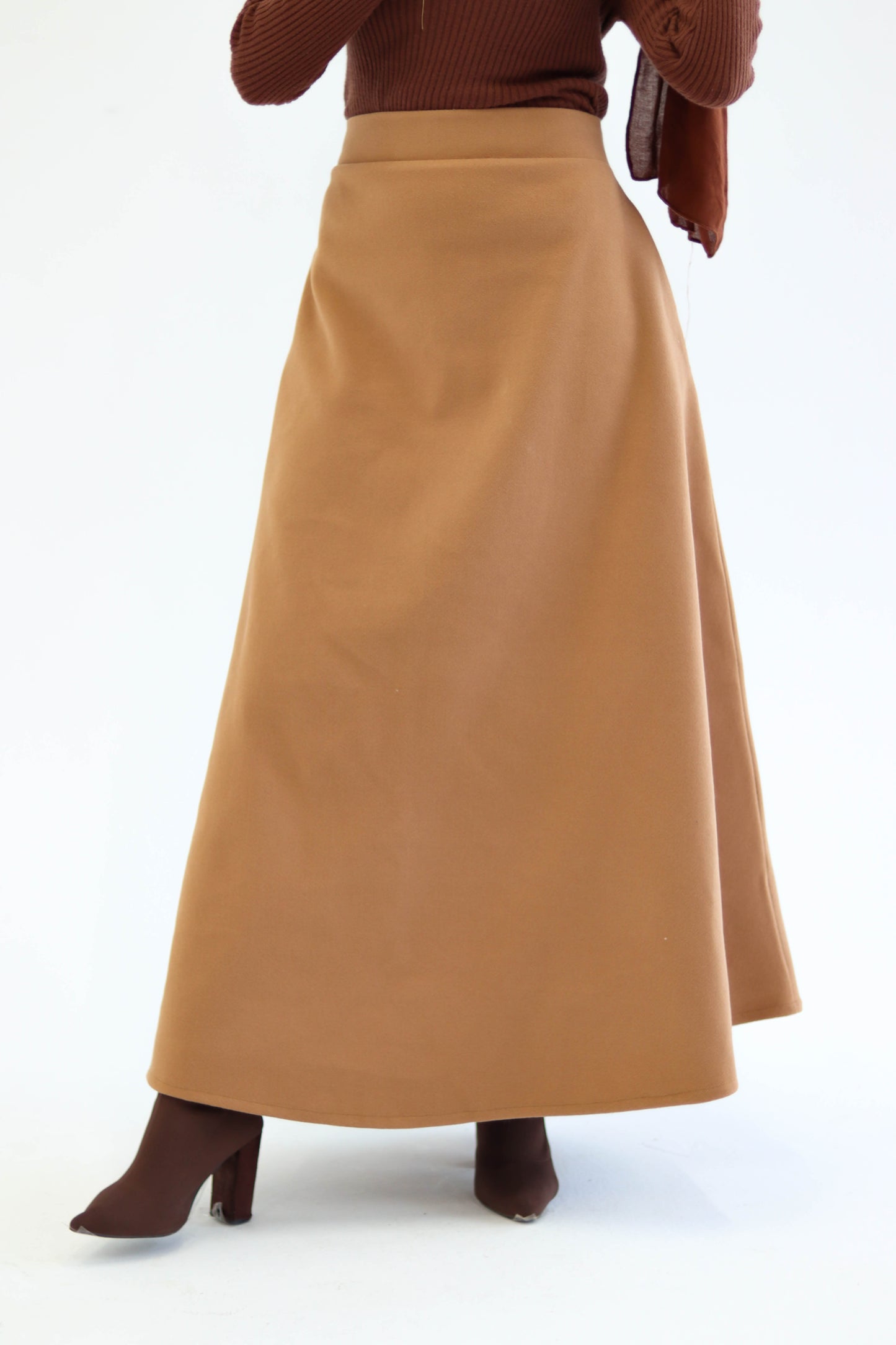 Tianna Coat|Skirt In Cafe