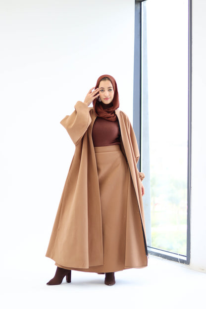 Tianna Coat|Skirt In Cafe