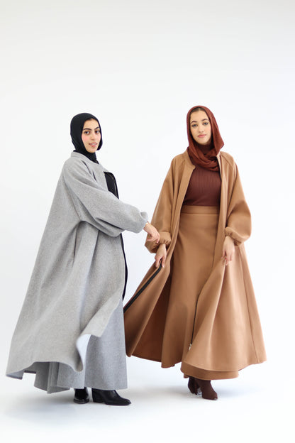 Tianna Coat|Skirt In Cafe