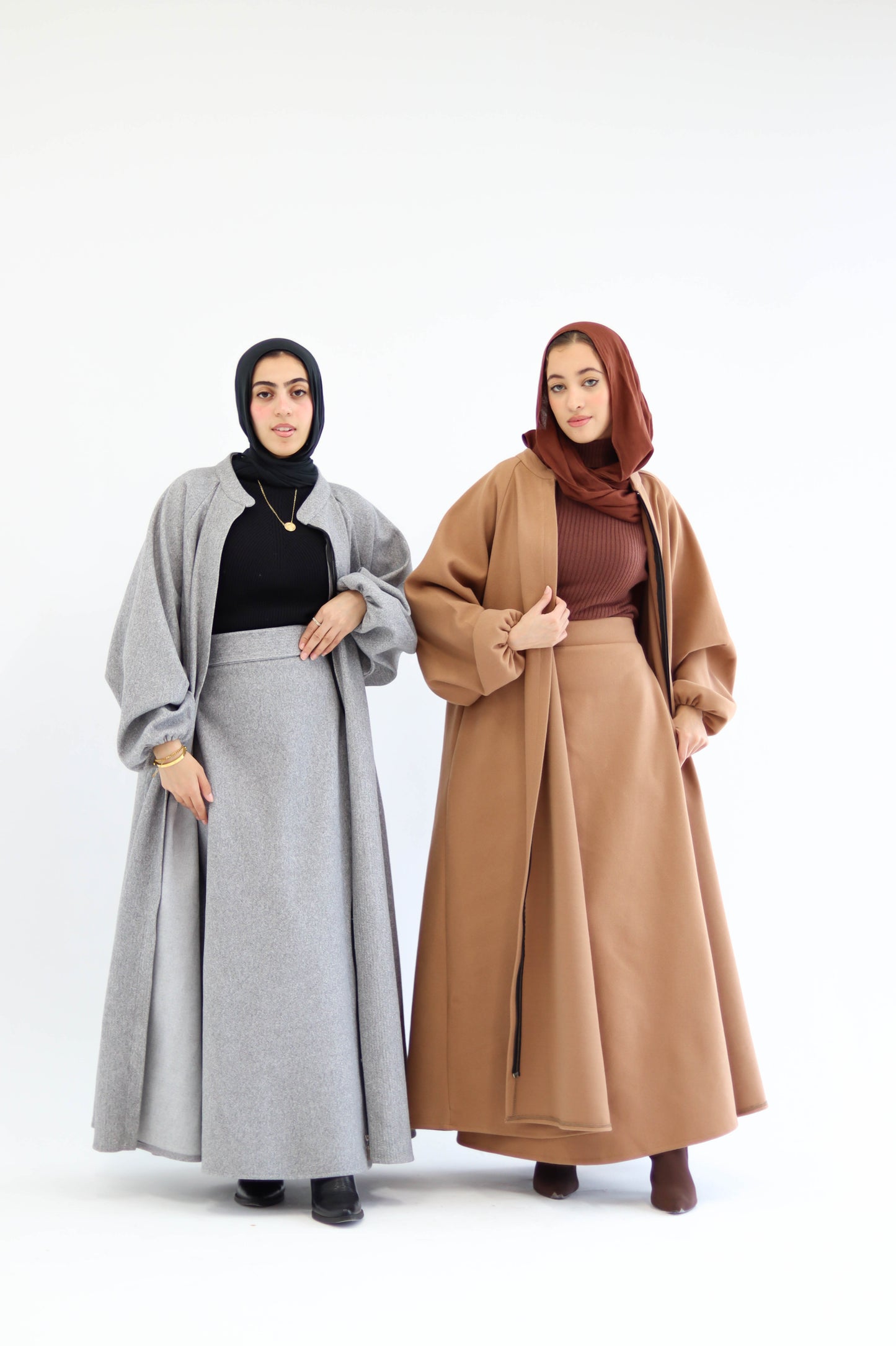 Tianna Coat|Skirt In Cafe