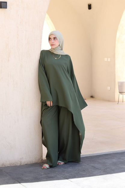 Laiana Set In Olive-Green