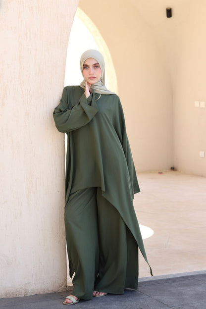 Laiana Set In Olive-Green